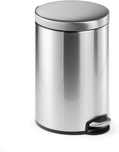 Rozsdamentes acél pedálos szemetes Durable 12 l