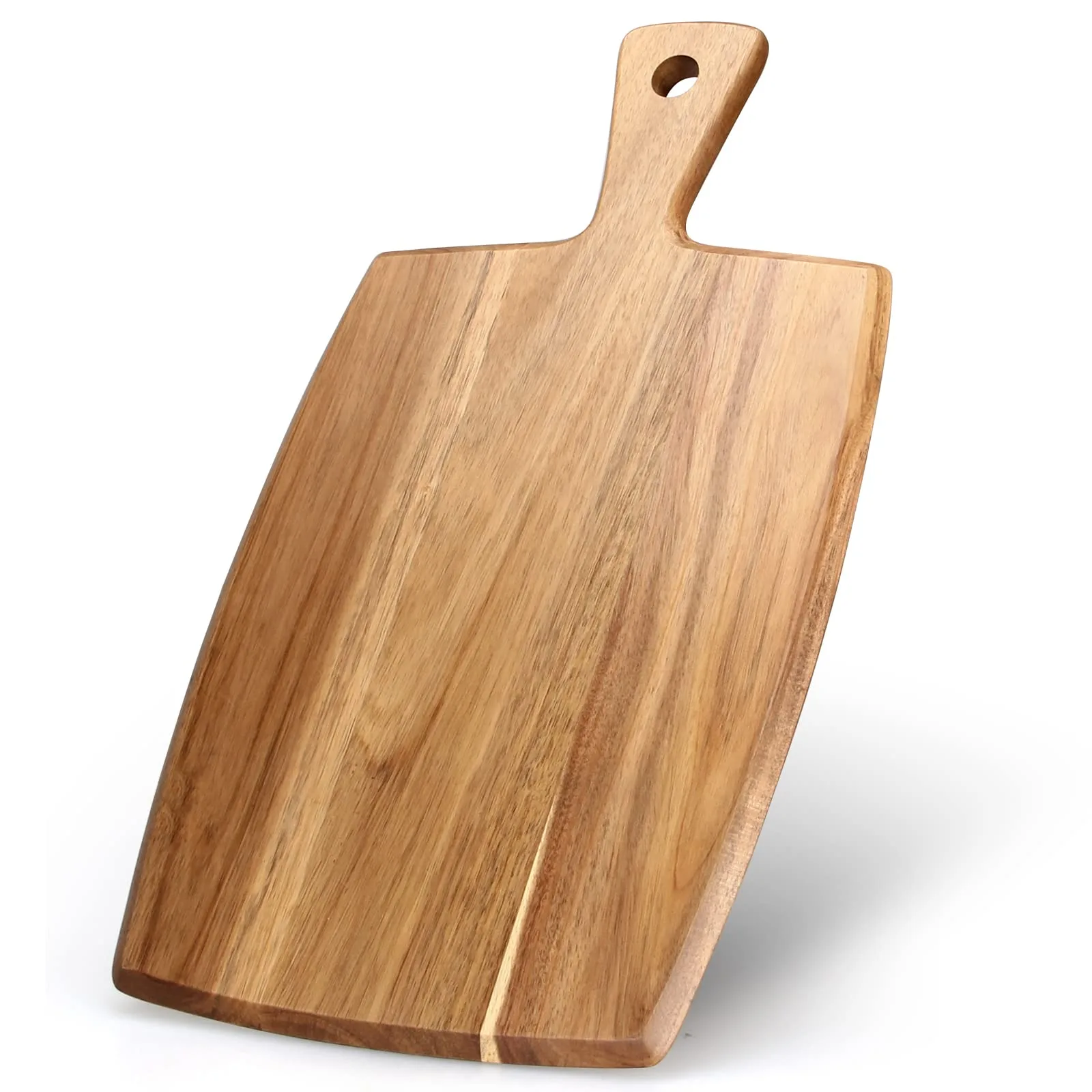 Akácfa vágódeszka fogantyúval 43 × 25 cm