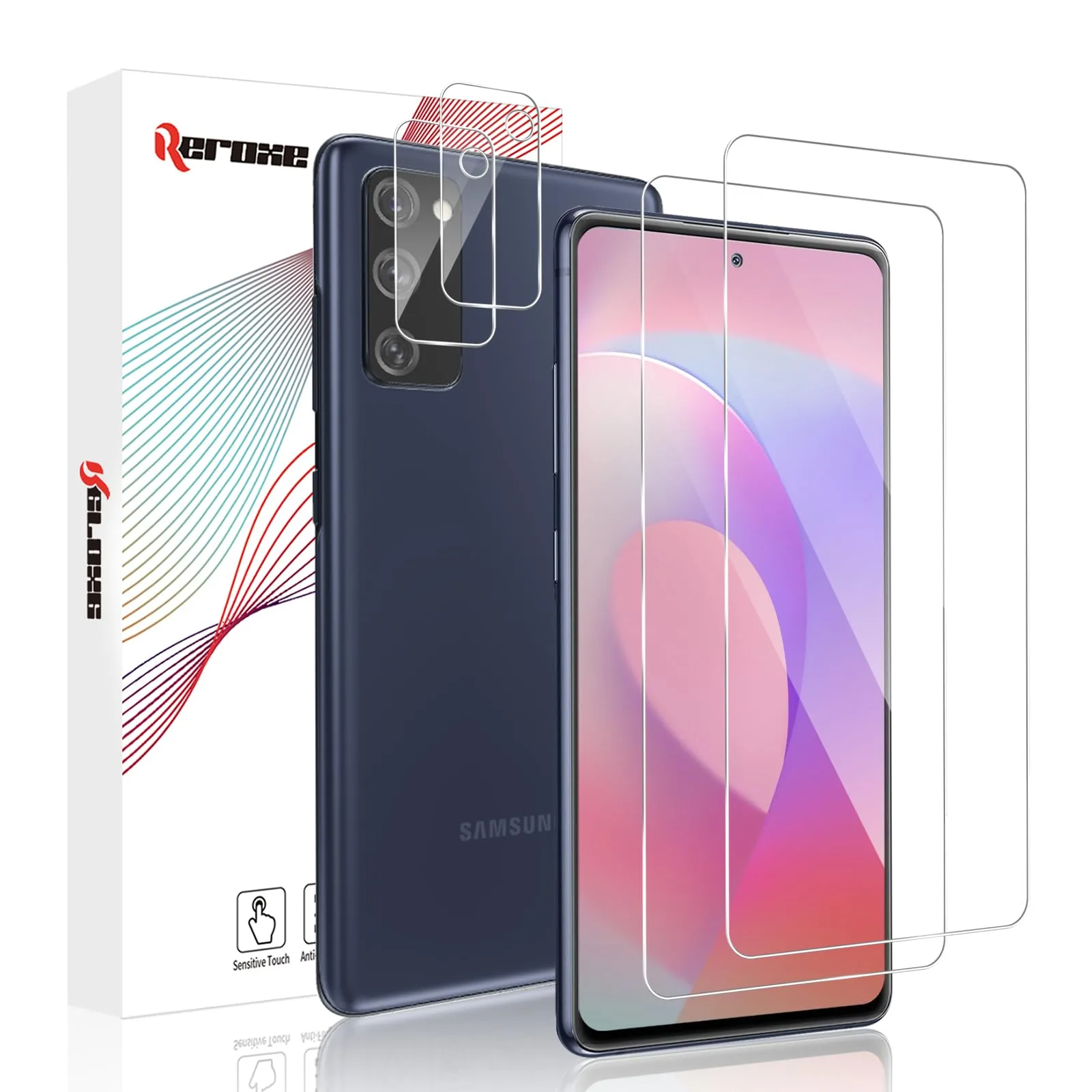 Védő üvegek a Samsung Galaxy S20 FE 5G-hez, 2+2 darab