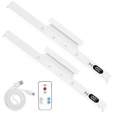 Akkumulátoros LED világítás a konyhapult alá XunHe 29 cm, 2 db, fehér
