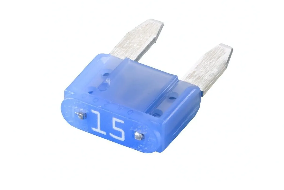 Mini lapos biztosíték HELLA 8JS 728 596-831 15A kék 5 db