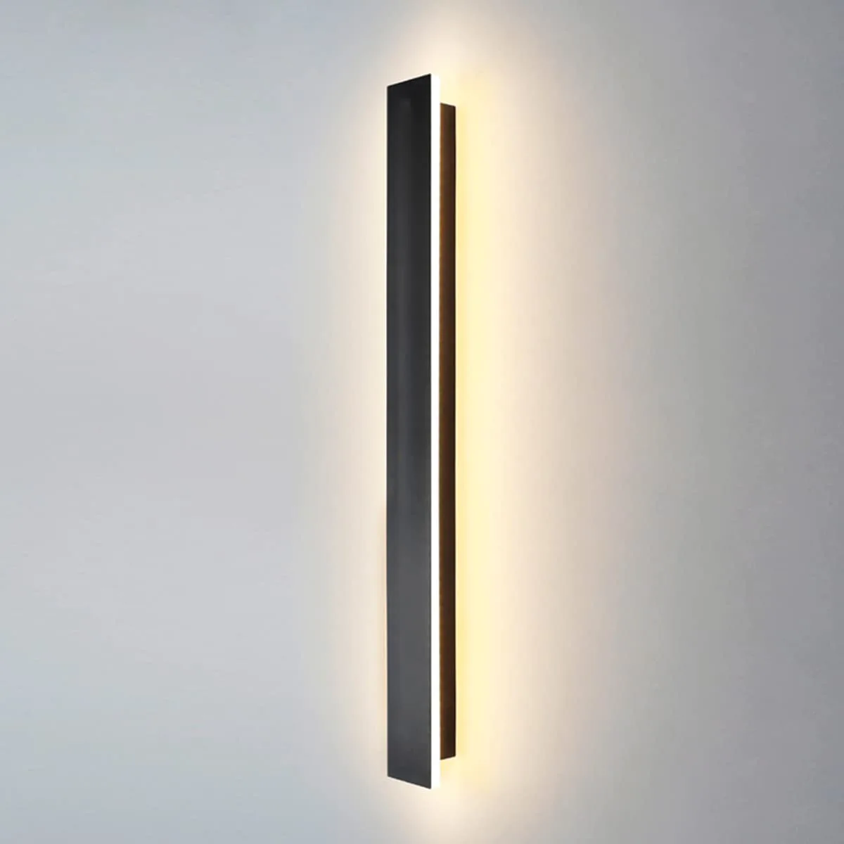 ZTWLEED LED fali lámpa 120 cm 44 W fekete