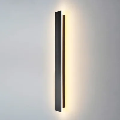 ZTWLEED LED fali lámpa 120 cm 44 W fekete