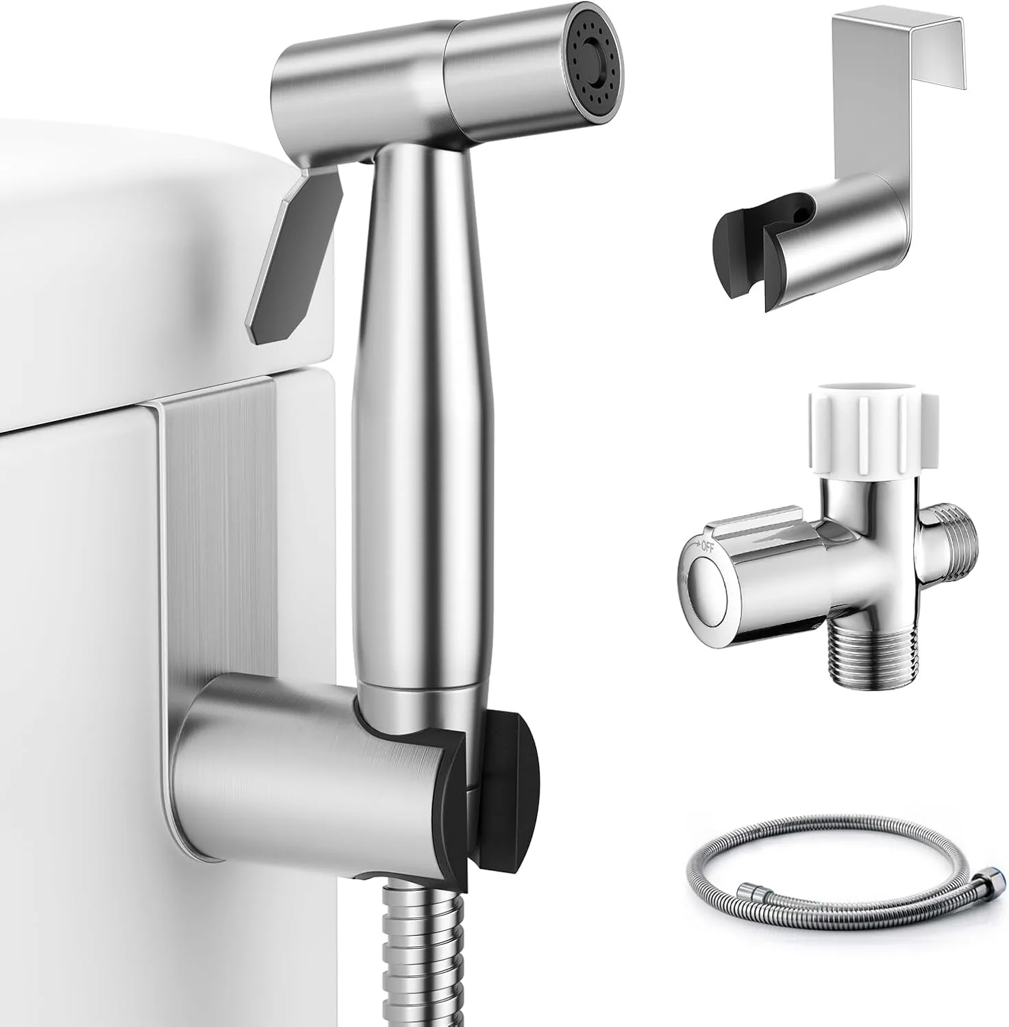 Fekivasy kézi bidet zuhany rozsdamentes acélból