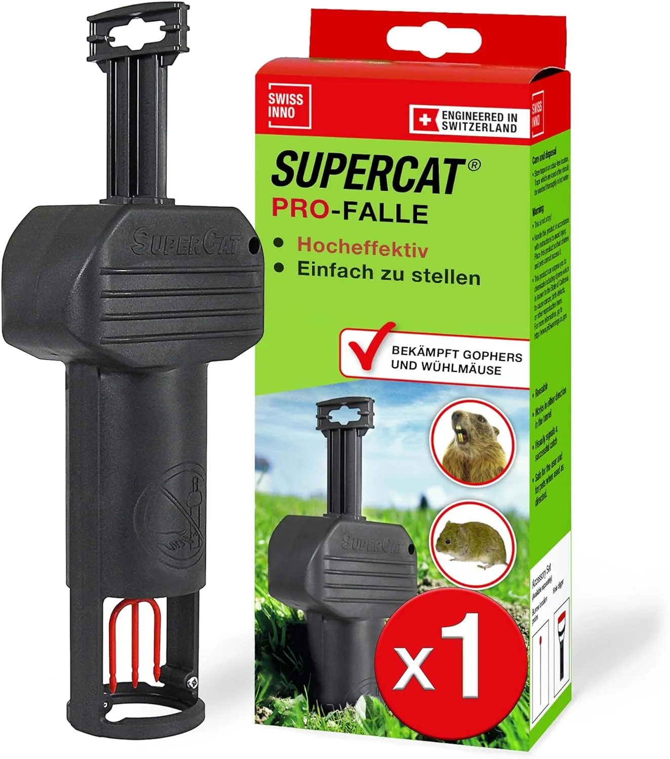 SWISSINNO PRO SuperCat hörcsögcsapda 1 db
