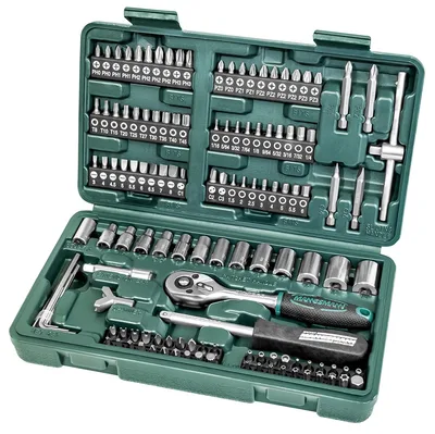 Mannesmann M29166 130 darabos fej- és bitekészlet