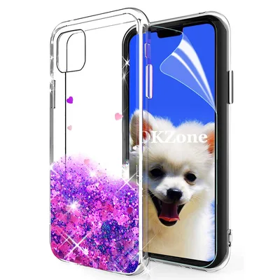 OKZone csillogó tok üveggel iPhone 11 Pro Max 6,5 hüvelykhez