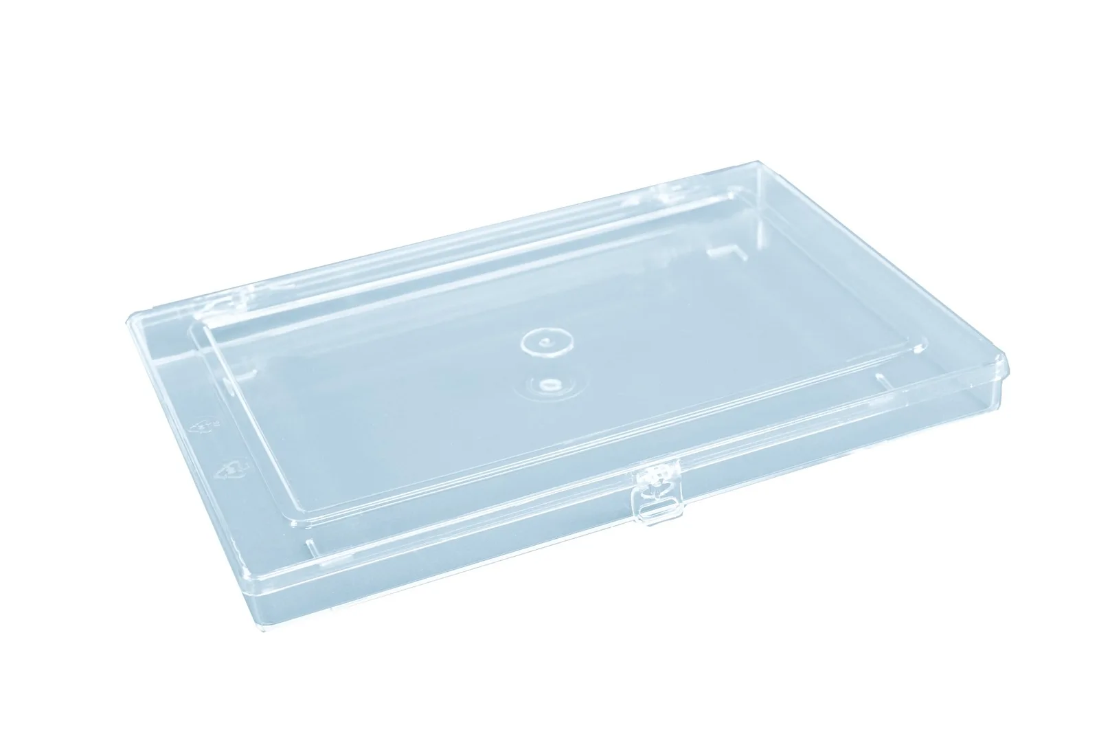 Box Hünersdorff 613200 335×225×32mm PS-Classic-Flex átlátszó rekeszek nélkül