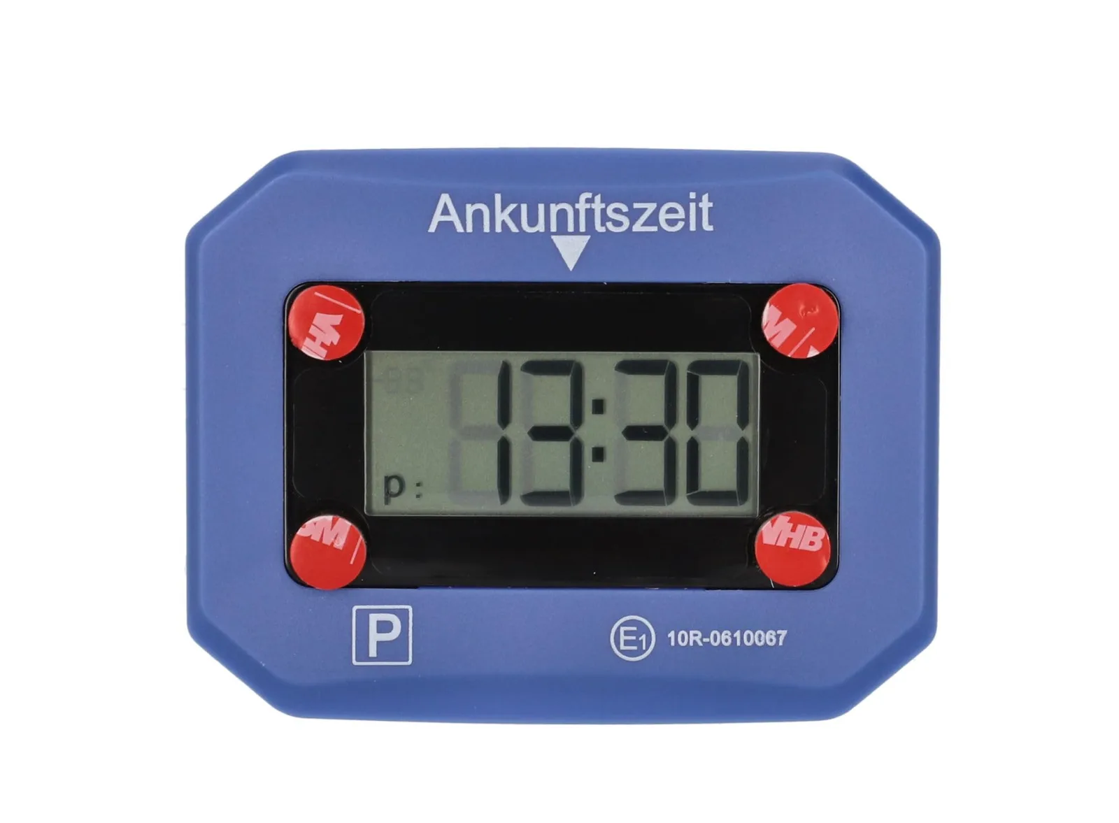 Automatikus parkolási óra 692536 kék változat 1 cm SOS CR2450 ragasztós
