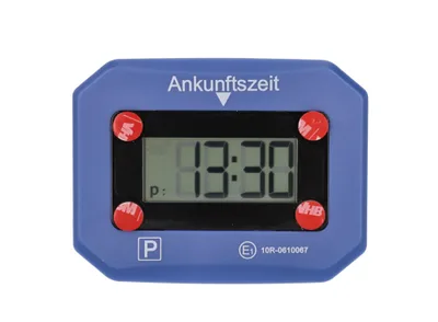 Automatikus parkolási óra 692536 kék változat 1 cm SOS CR2450 ragasztós cartrend