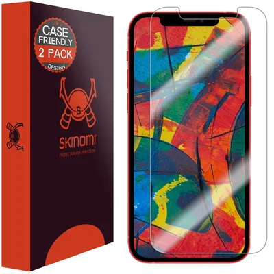Skinomi TechSkin fólia iPhone 12 Mini számára (5,4") - 2 db