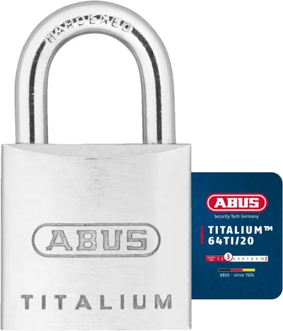 ABUS 64TI/20 TWINS 56385 20 mm, 2 db azonos kulccsal, 3 kulcs spLc46LnJ3P