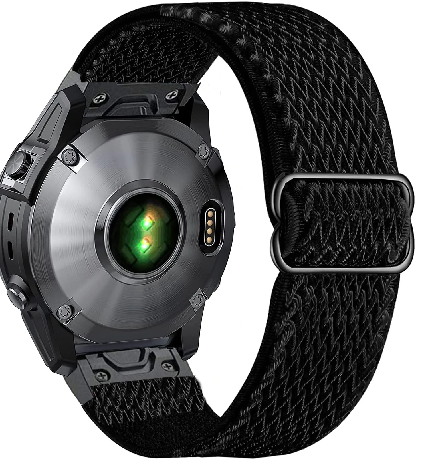 OTOPO nylon szíj 26 mm a Garmin Fenix 5X/6X/7X fekete