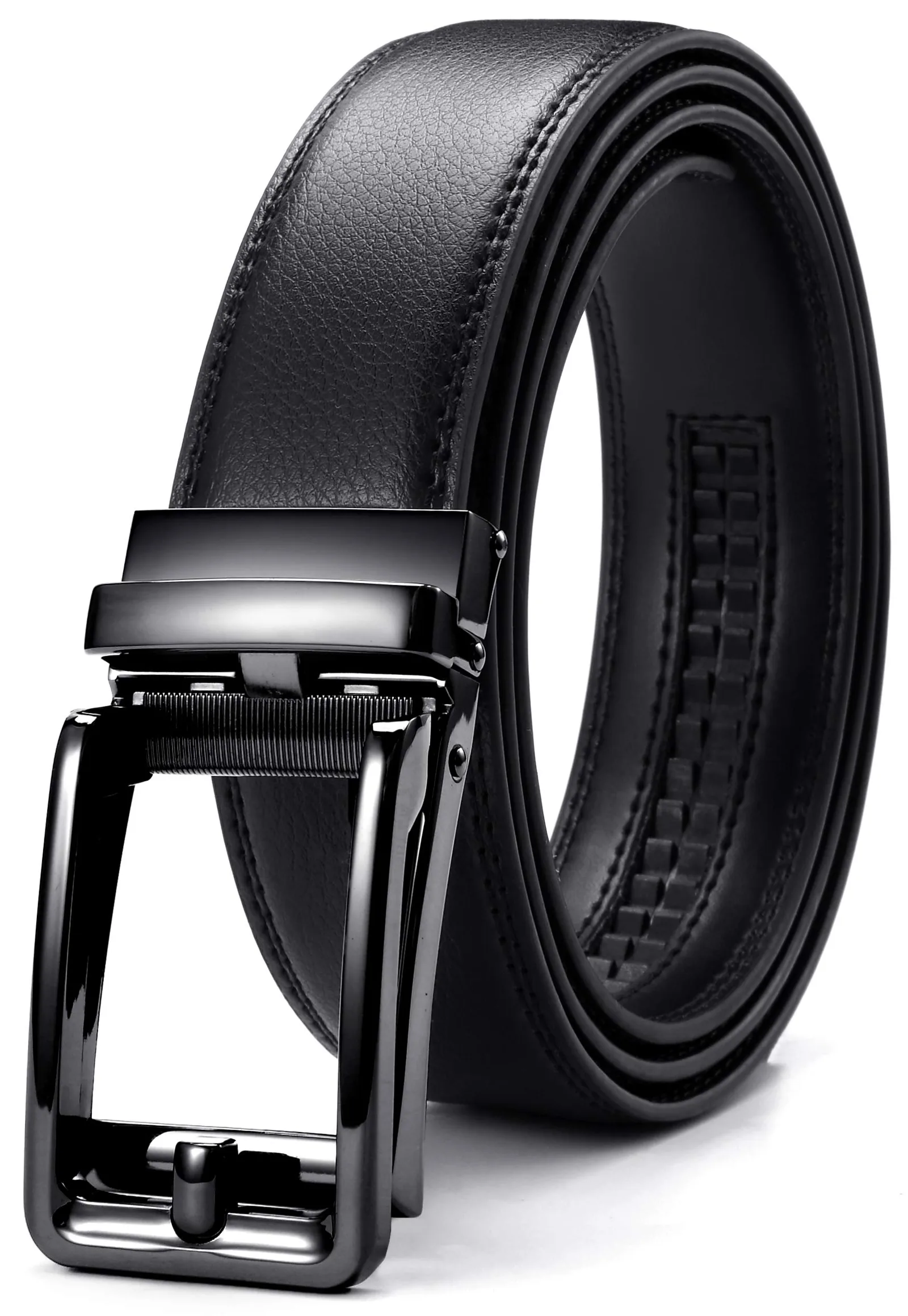 Férfi automata öv CHAOREN 35 mm szélesség, hossz 150 cm, fekete