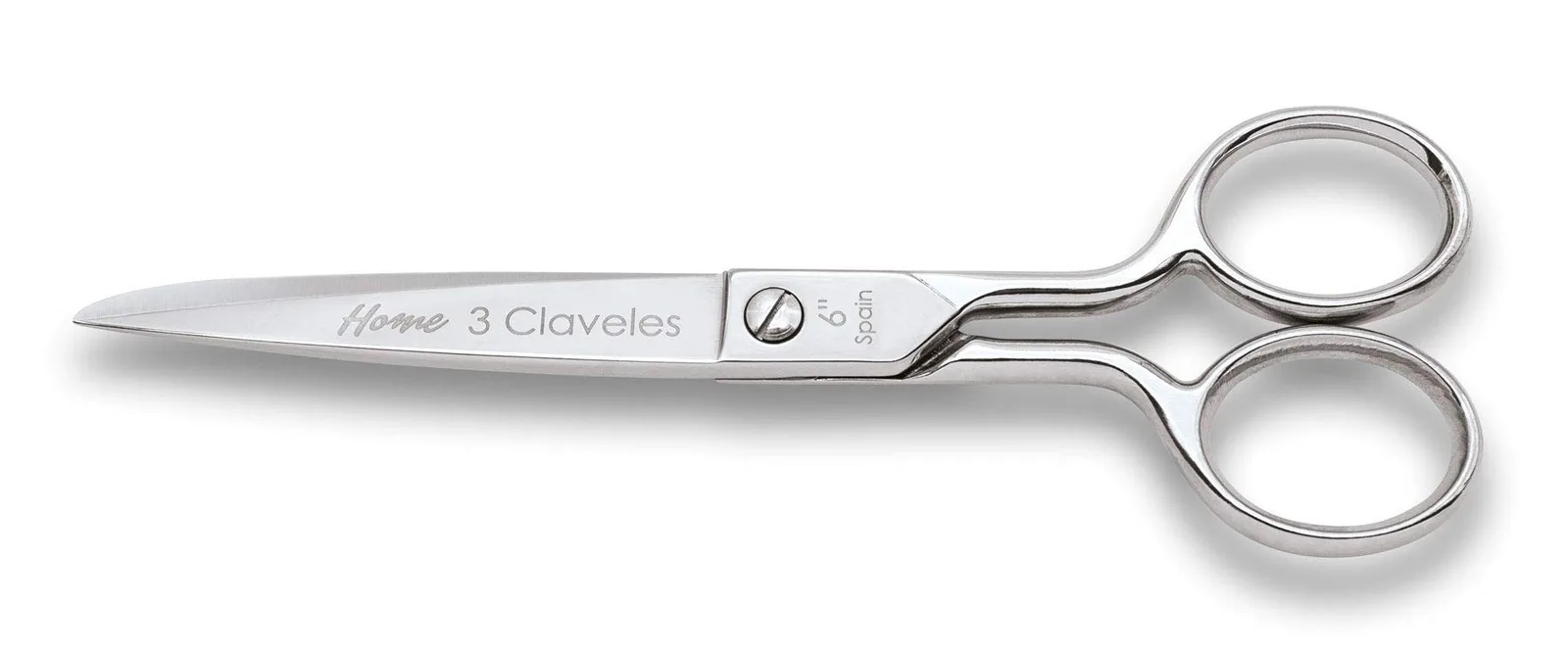 3 Claveles varróolló 28091 15 cm ezüst