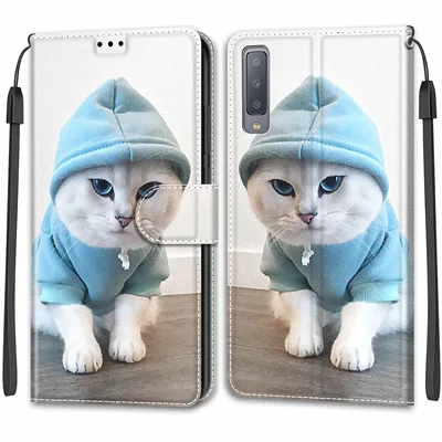 Macskamintás pénztárca tok Samsung Galaxy S9 Plushoz Feyten
