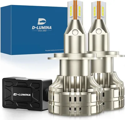 D-Lumina H7 LED izzók 120 W 20000 lm 6000 K 2 db