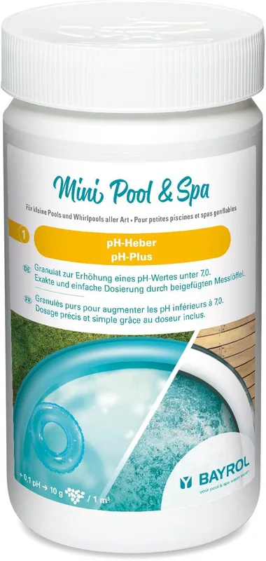 Bayrol Mini Pool&Spa pH Plus granulátum a pH növelésére 1 kg spLc46LnJ3P
