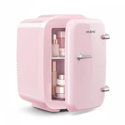 Minihűtő M.J COMFY-LIFE FWII8 4l 12V rózsaszín, hűtés és melegítés YASHE