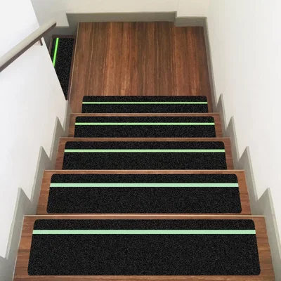 Csúszásmentes lépcsőszalagok Ealyder Tape 15×76 cm, 10 db, világít a sötétben