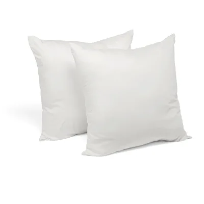 Bambusz párnahuzat 80 × 80 cm, fehér, 2 db Cosy House Collection