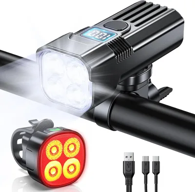 Mohard GH40 kerékpár LED lámpák – első és hátsó Unknown
