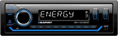 1-DIN Blaupunkt BPA 1124 DAB BT 12 V autórádió