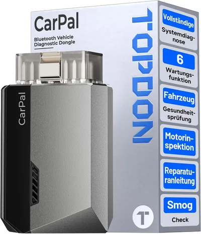 Diagnosztikai adapter OBD2 Bluetooth TOPDON CarPal-A 6 resetelési funkció