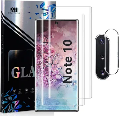 Védőüvegek a Samsung Galaxy Note 10-hez, 2+1 db TEXRAM
