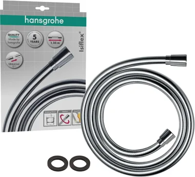 Zuhanycső hansgrohe Isiflex 28272000 1,25 m króm G1/2