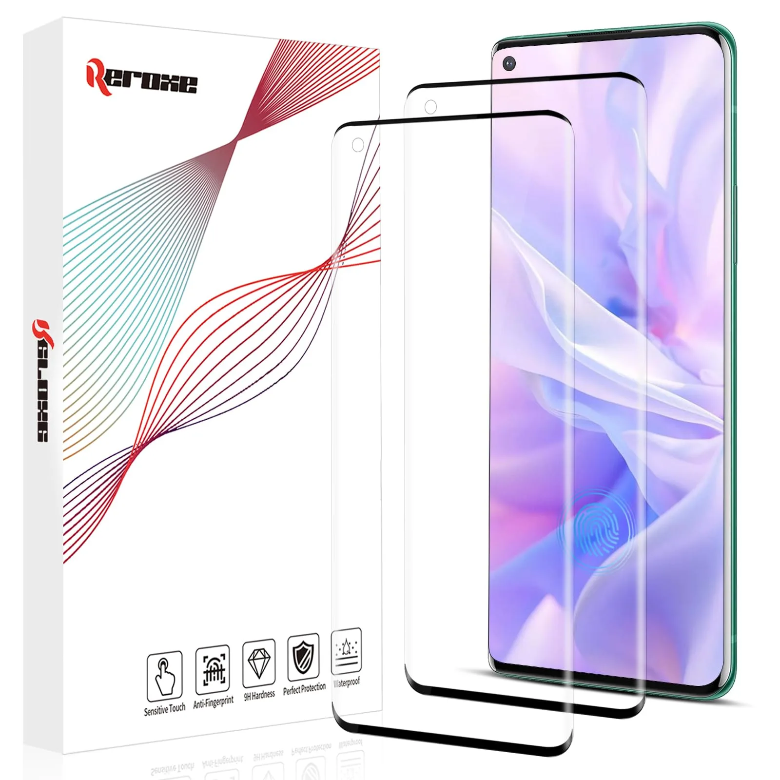 REROXE edzett üveg 9H a Fairphone 5 5G számára, 2 db