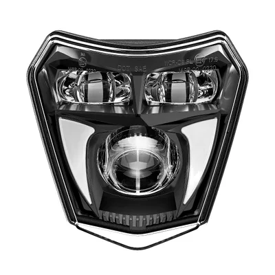 REALOVE elülső LED fényszóró enduro motorkerékpárhoz 12V 65W
