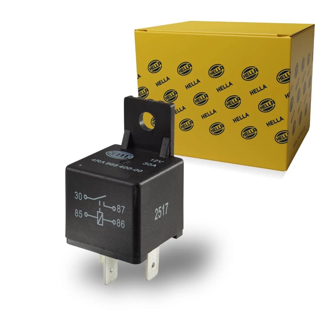 Spínacie relé HELLA 4RA 965 400-001 12V 4 pólos tartóval