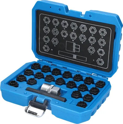 Audi biztonsági kerékzár-készlet BRILLIANT TOOLS BT691360, 22 darab