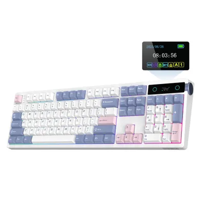 EPOMAKER TH108 Pro vezeték nélküli mechanikus billentyűzet RGB