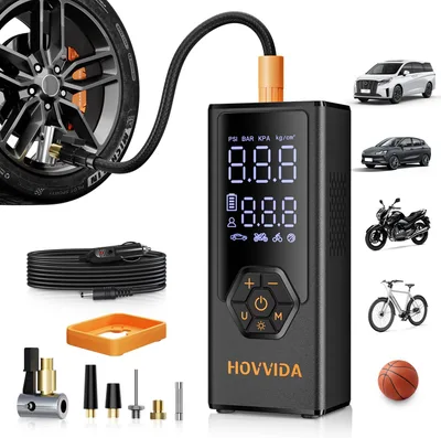 HOVVIDA AM41J3 pneumatikus kompresszor 7800 mAh 12 V