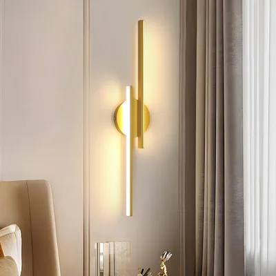 Fali LED lámpa Mckalen MC-60CM-I09D 24 W 3000 K arany