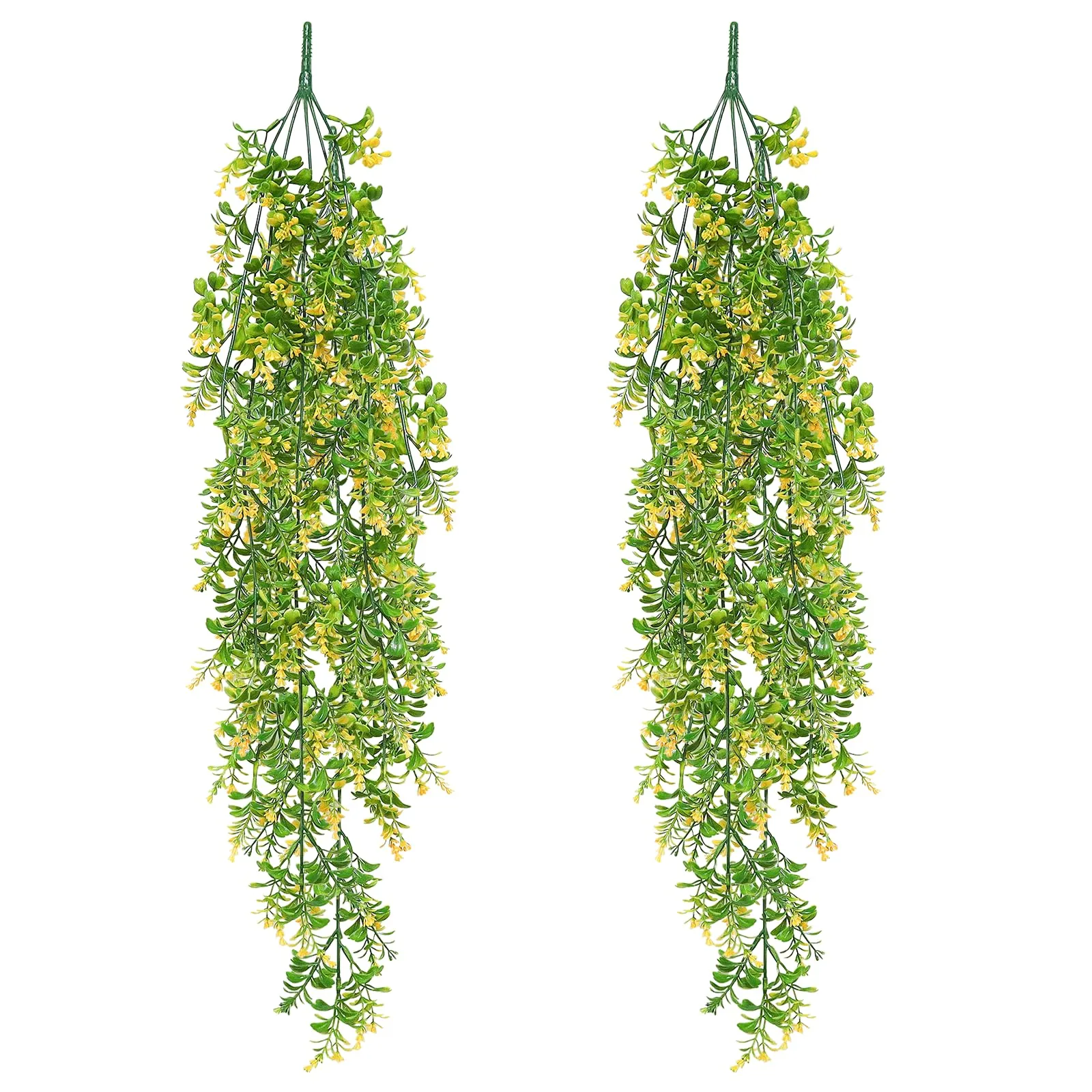 Mesterséges függő növények MIPIACE, 70 cm, sárga, 2 darab