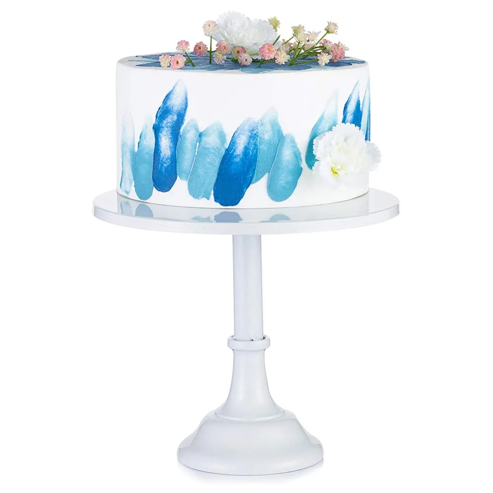 NUPTIO fém tortaállvány 30 cm, fehér