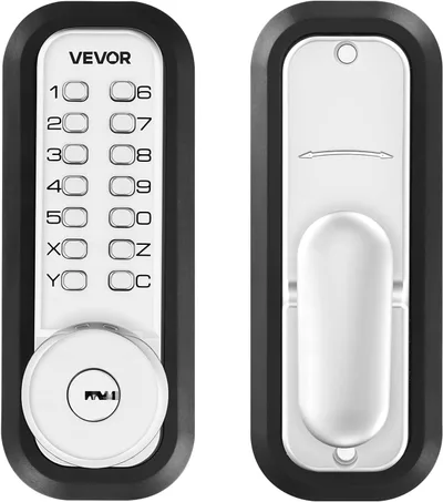 Mechanikus kódzár VEVOR OL-601QD3-03 egyoldalas ezüst