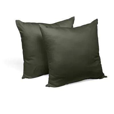 Bambusz párnahuzatok 80 × 80 cm, fehér, 2 db Cosy House Collection