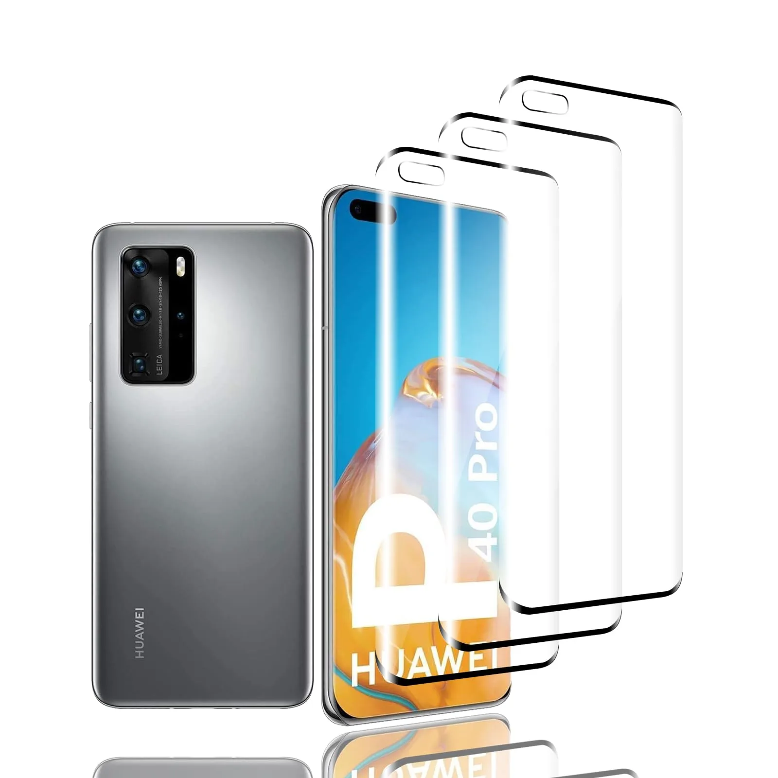 9H-edzett üveg Huawei P40 Prohoz (3 db)