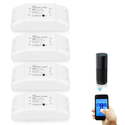 Leikurvo WiFi Bluetooth relé védelemmel, 4 db