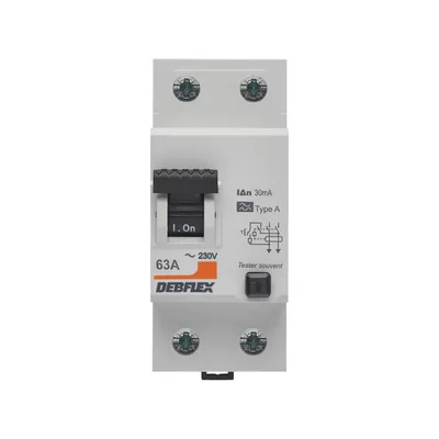 DEBFLEX 707515 típus A 2P 63 A 30 mA