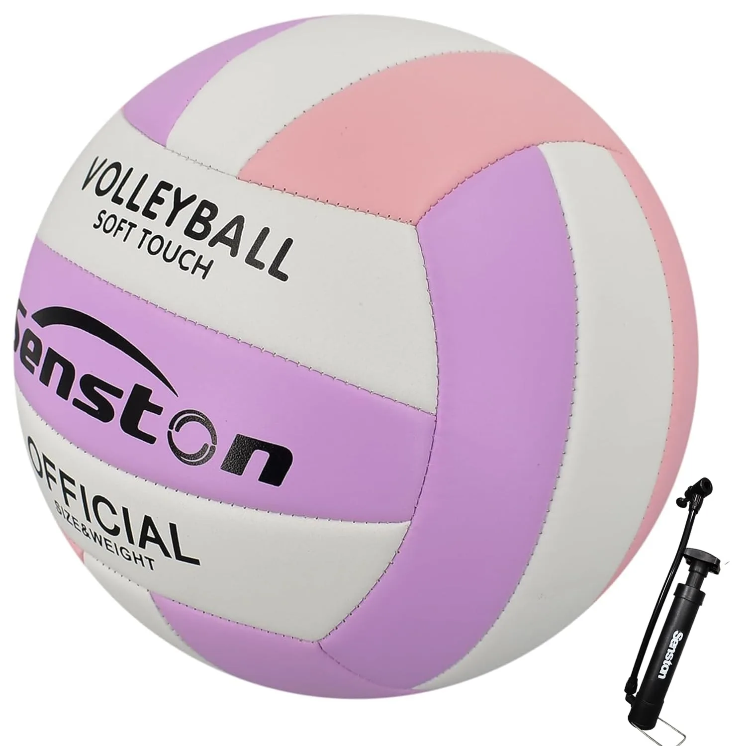 Senston röplabda méret 5 pumpával, lila