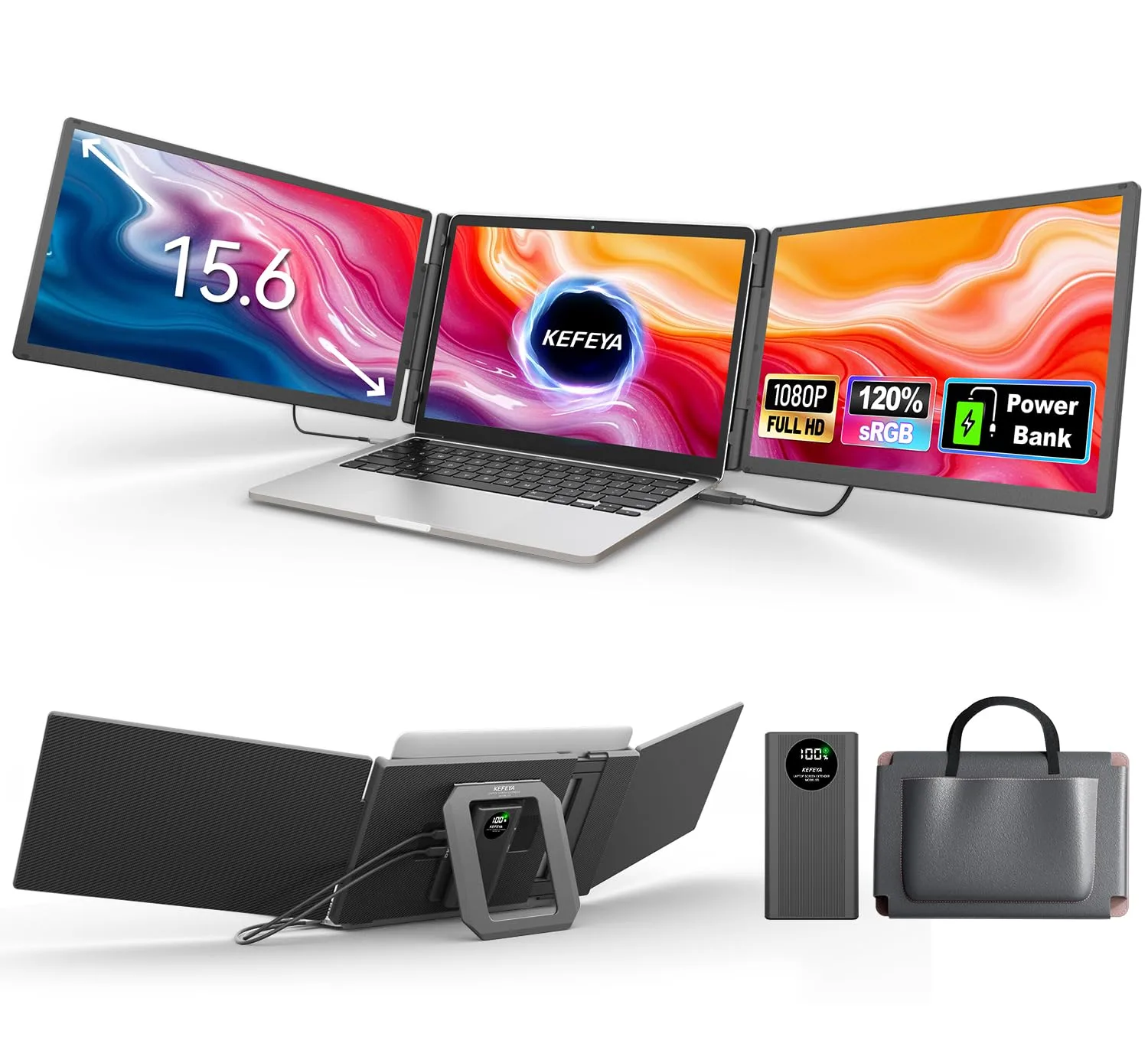 KEFEYA 2K laptop monitor kiterjesztés-14