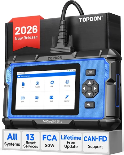 Autódiagnosztika OBD2 TOPDON ArtiDiag600 Elite 13 szervizfunkcióval