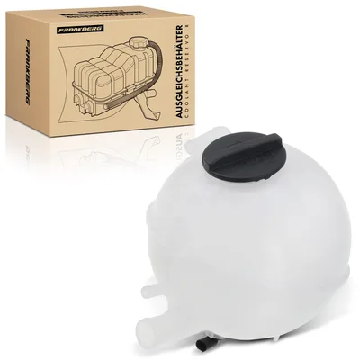 Frankberg hűtőközeg-tágulótartálya A6395010503 fedéllel és hőmérséklet-érzékelővel