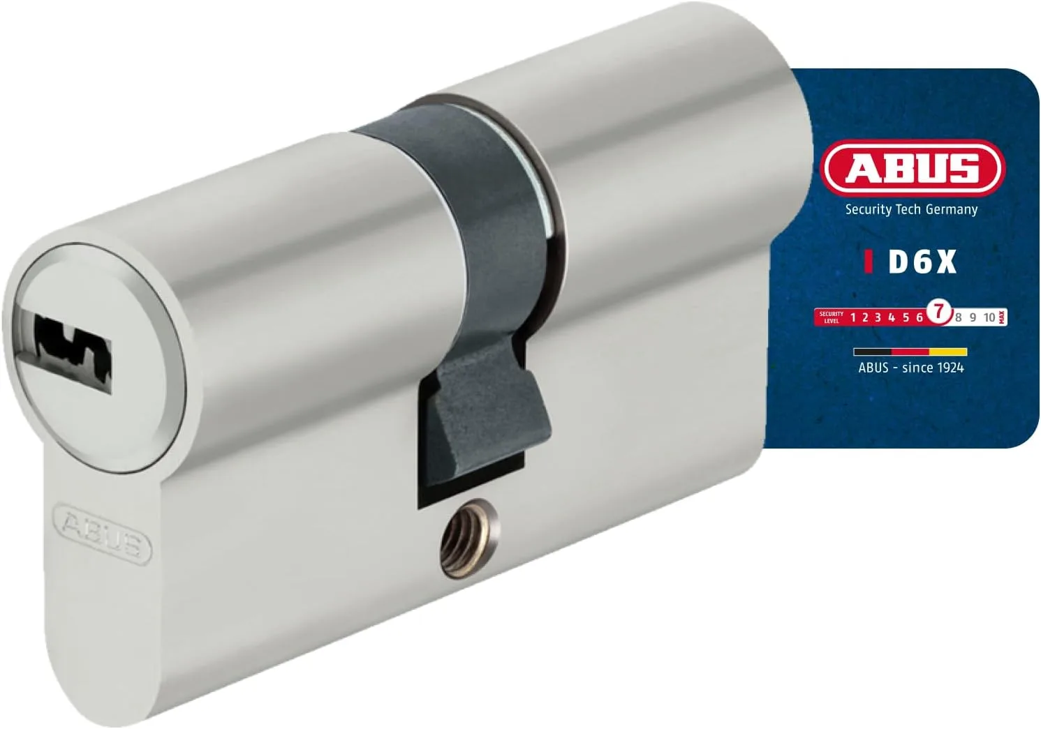 Kétoldalas cilinder ABUS D6XNP 40/45 mm, 5 kulcs kártyával