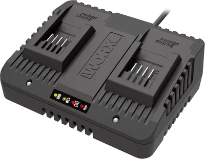 WORX WA3772 20 V-os kettős akkumulátortöltő